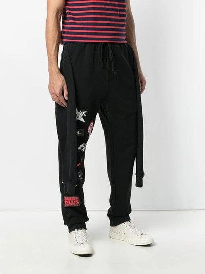 EX INFINITAS TIE FRONT SURF STICKER BLACK TRACKPANT. SIZE XS Size US 28 / EU 44 - 1 Thumbnail