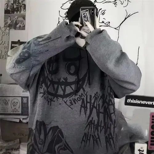 Other Funny Punk Hoodies Tops Females Clothes Hoodie Girl Size US S / EU 44-46 / 1 - 6 Thumbnail