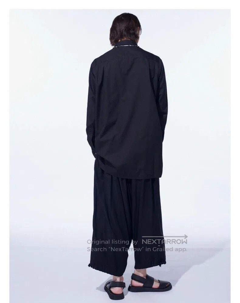 Yohji Yamamoto Yohji Yamamoto Black Cotton Shirt. Size US L / EU 52-54 / 3 - 3 Thumbnail