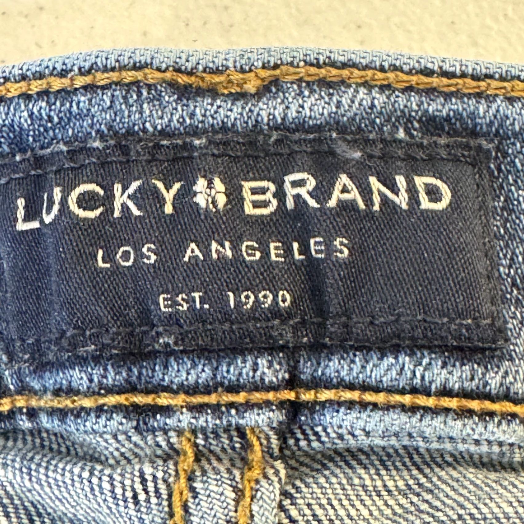 Lucky Brand Lucky Brand 363 Jeans Mens 38x30 Blue Vintage Straight Whiskered Denim Pants Size US 38 / EU 54 - 5 Thumbnail