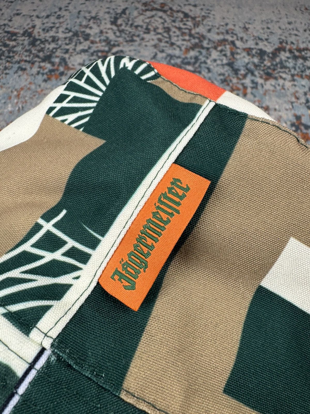 Jagermeister Jagermeister reversible graphic print bucket hat party rave Size ONE SIZE - 7 Thumbnail