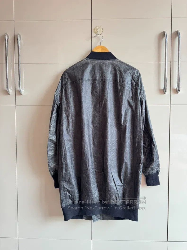 Rick Owens Rick Owens Black Baseball Collar Jacket Size US XS / EU 42 / 0 - 2 Thumbnail
