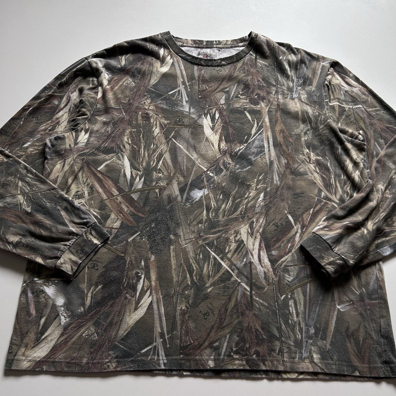 Realtree × Vintage Vintage Y2K Real Tree Camouflage Long Sleeve T Shirt Sz 2XL Size US XXL / EU 58 / 5 - 2 Thumbnail