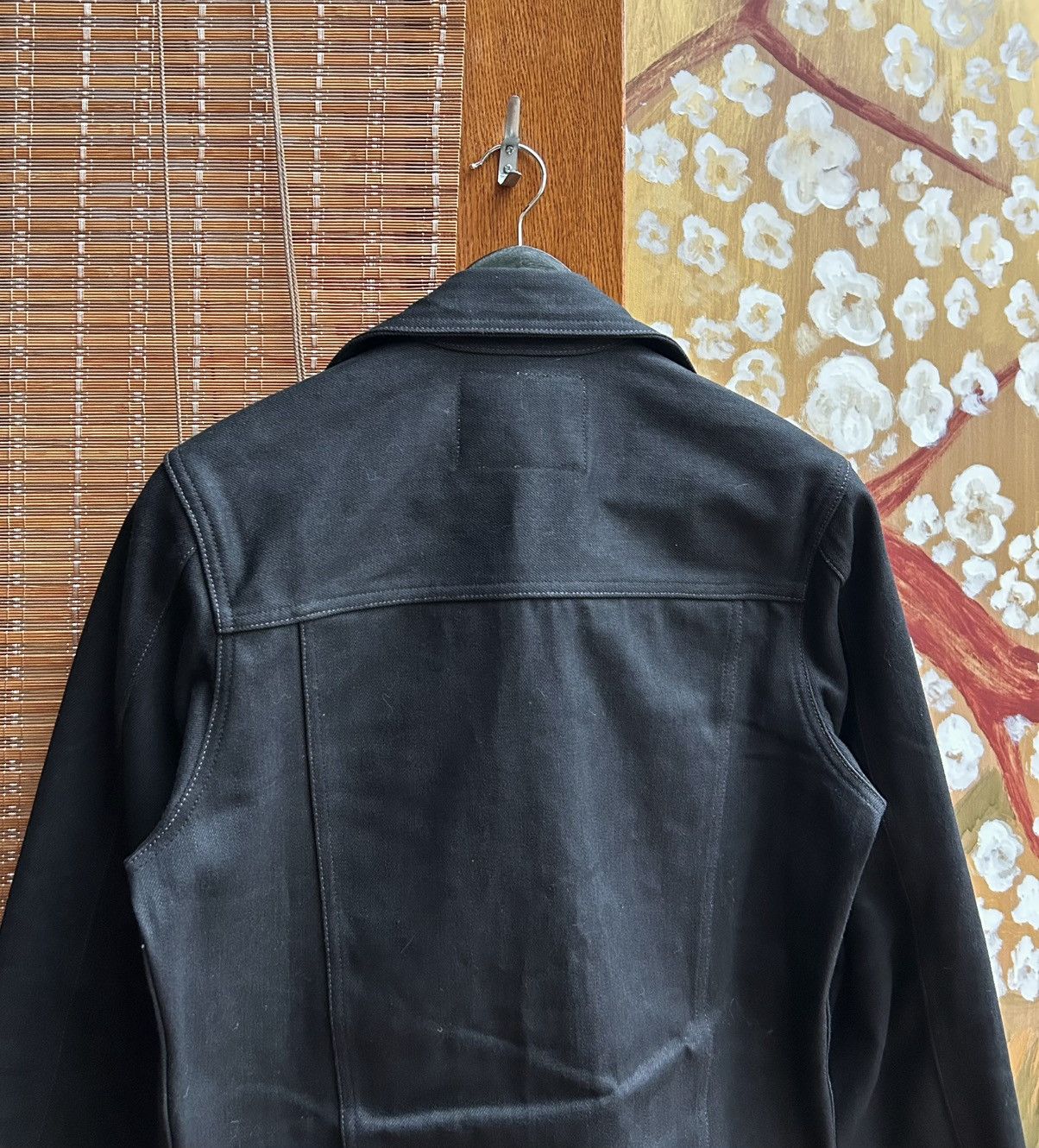 Indigofera Indigofera Copeland Slim Denim Jacket 14oz Black Selvedge Size US XS / EU 42 / 0 - 6 Thumbnail