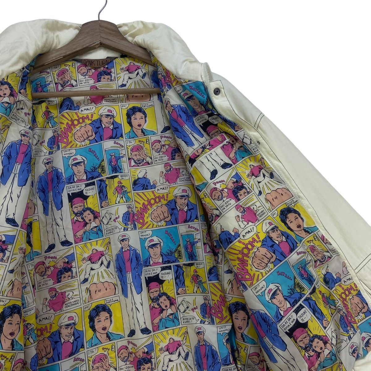 Japanese Brand × Vintage Pink Turn Stylish Street Fashion Loose Puffer Bomber Jacket Size US S / EU 44-46 / 1 - 19 Thumbnail