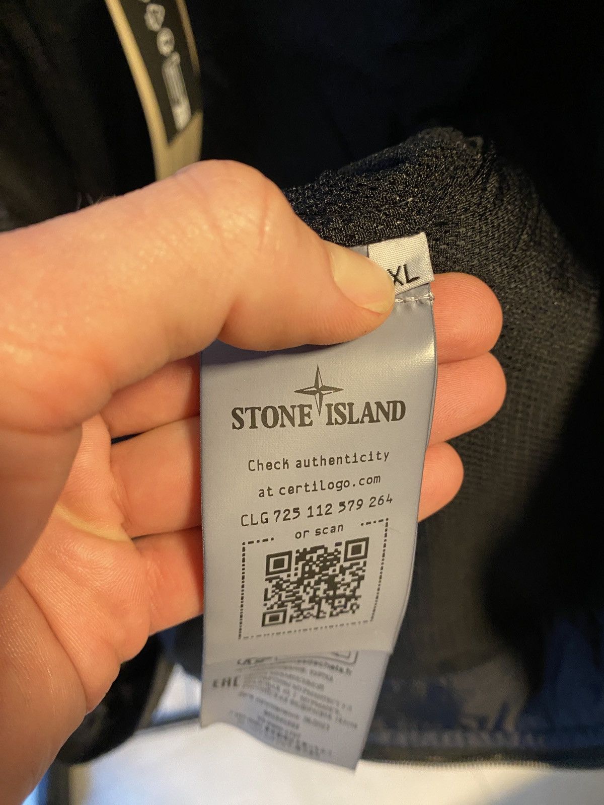 Stone Island new stone island garment dyed crinkle reps r-ny jacket sz XL Size US XL / EU 56 / 4 - 11 Thumbnail
