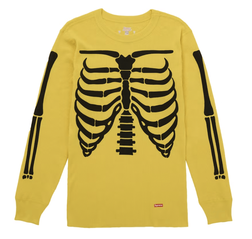 Supreme Hanes Bones Thermal Crew (1 Pack) Woodland Camo | Grailed