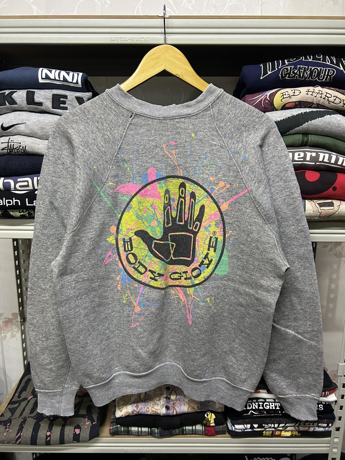 Body Glove × Vintage Vintage Distressed Body glove sweatshirt Size US M / EU 48-50 / 2 - 1 Thumbnail