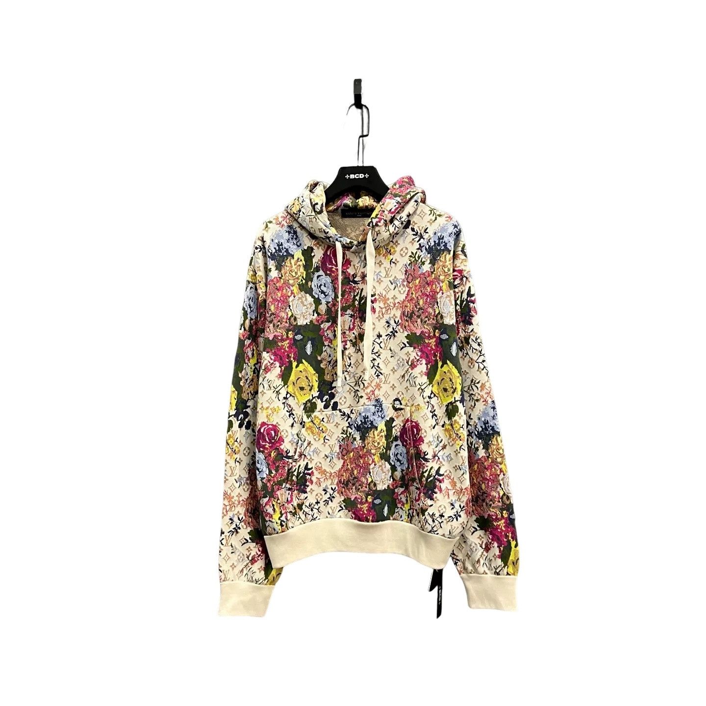 Louis Vuitton Louis Vuitton Floral Monogram Hoodie Size L Size US L / EU 52-54 / 3 - 1 Thumbnail