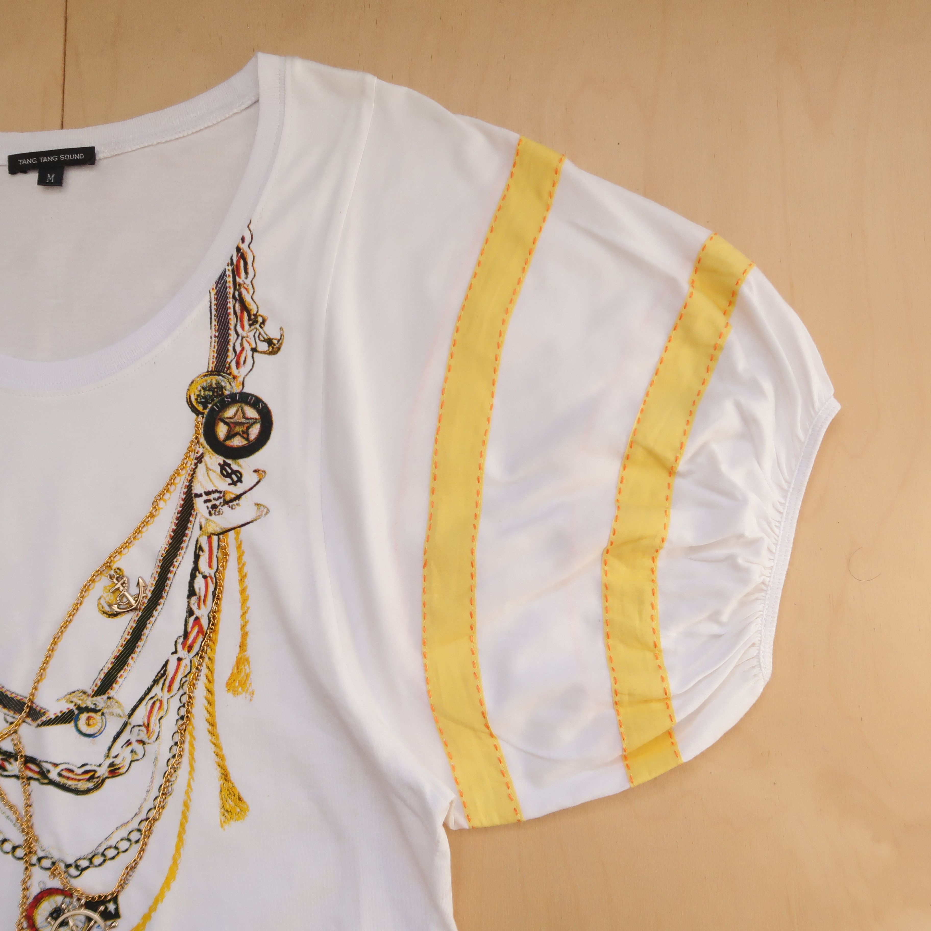 Japanese Brand 1990s Vkei Style Ornament Necklace T-Shirt Size US M / EU 48-50 / 2 - 11 Thumbnail