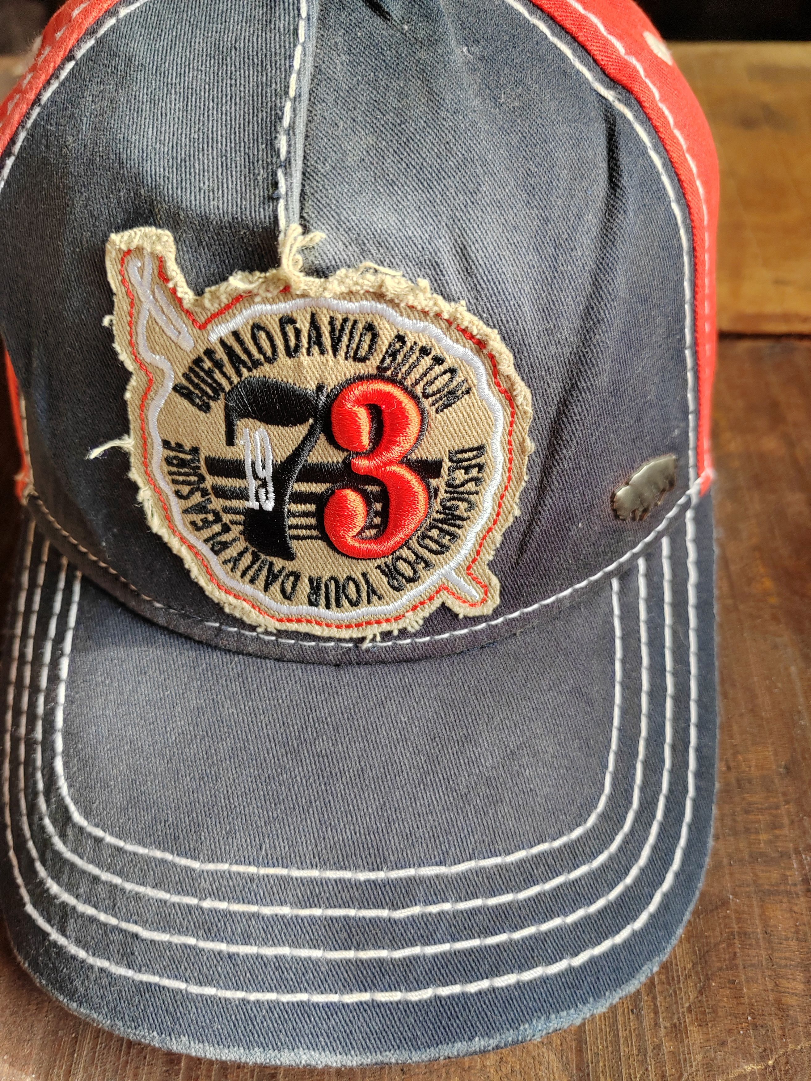 Buffalo David Bitton Vintage Buffalo David Bitton Cap Hat Size ONE SIZE - 3 Thumbnail