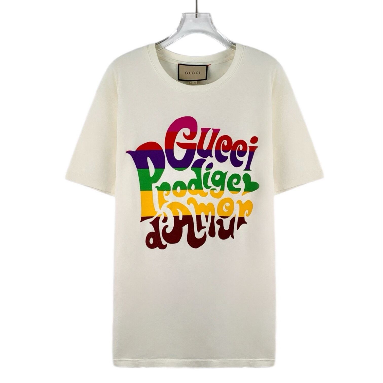 Gucci Gucci Retro Printed White T-Shirt S Women Size S / US 4 / IT 40 - 1 Thumbnail