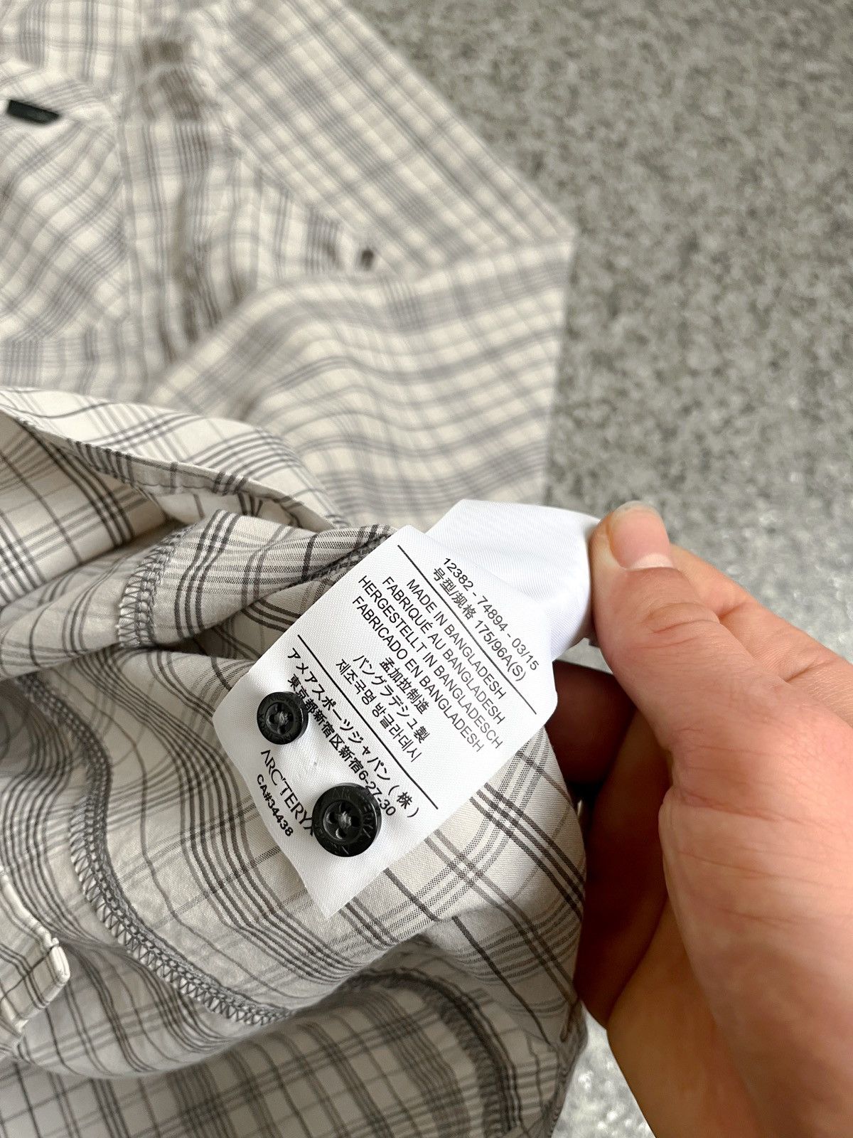 Arc'teryx Arc’teryx button up mens shirt sz S Size US S / EU 44-46 / 1 - 7 Thumbnail