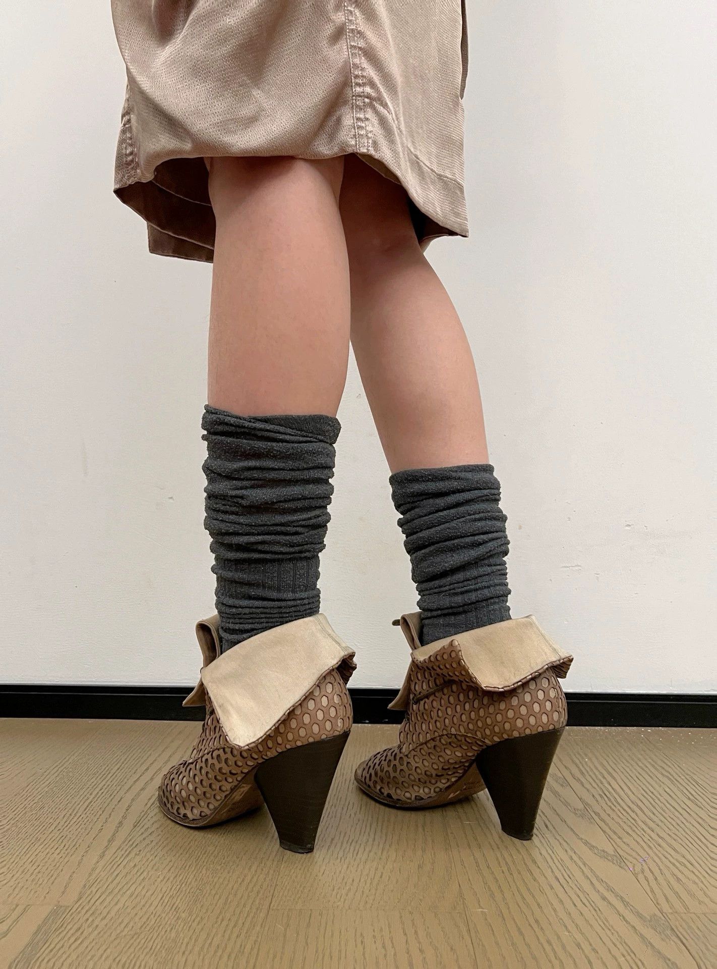 Other Italian Vintage Cutout Heels Foldable Tongue 39 Size US 8.5 / IT 38.5 - 2 Thumbnail