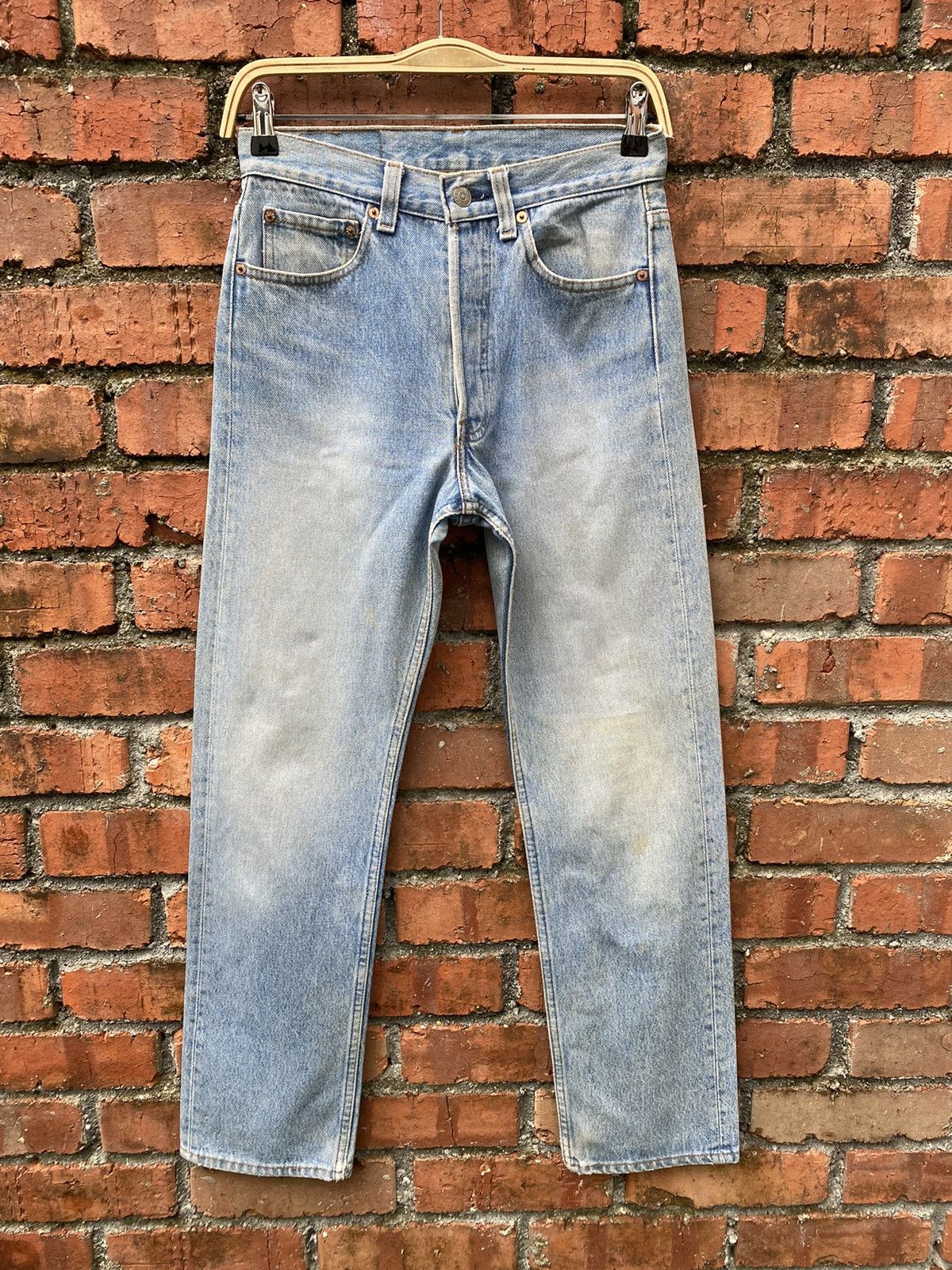 Levi's × Levi's Vintage Clothing × Vintage W28x29.5 vintage levi's 501xx 90s made in USA Size US 28 / EU 44 - 1 Thumbnail