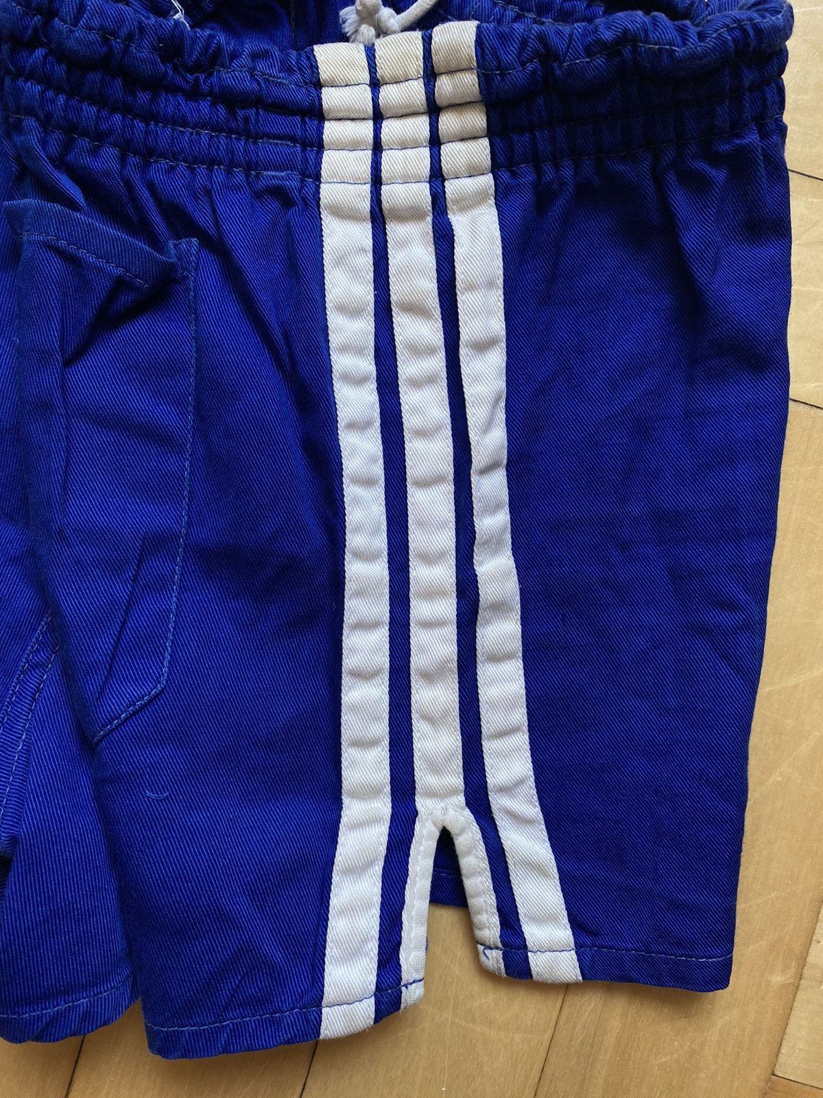 Adidas × Vintage Adidas 80s Vintage Football Soccer Shorts Vintage Cotton Size US 32 / EU 48 - 6 Thumbnail