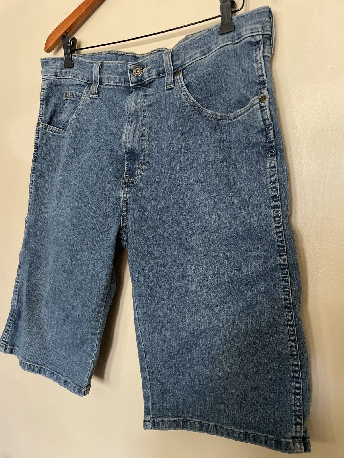 Dickies × Vintage Y2K Dickies Relaxed Fit Carpenter Jorts Jean Shorts Denim 36 Size US 36 / EU 52 - 3 Thumbnail