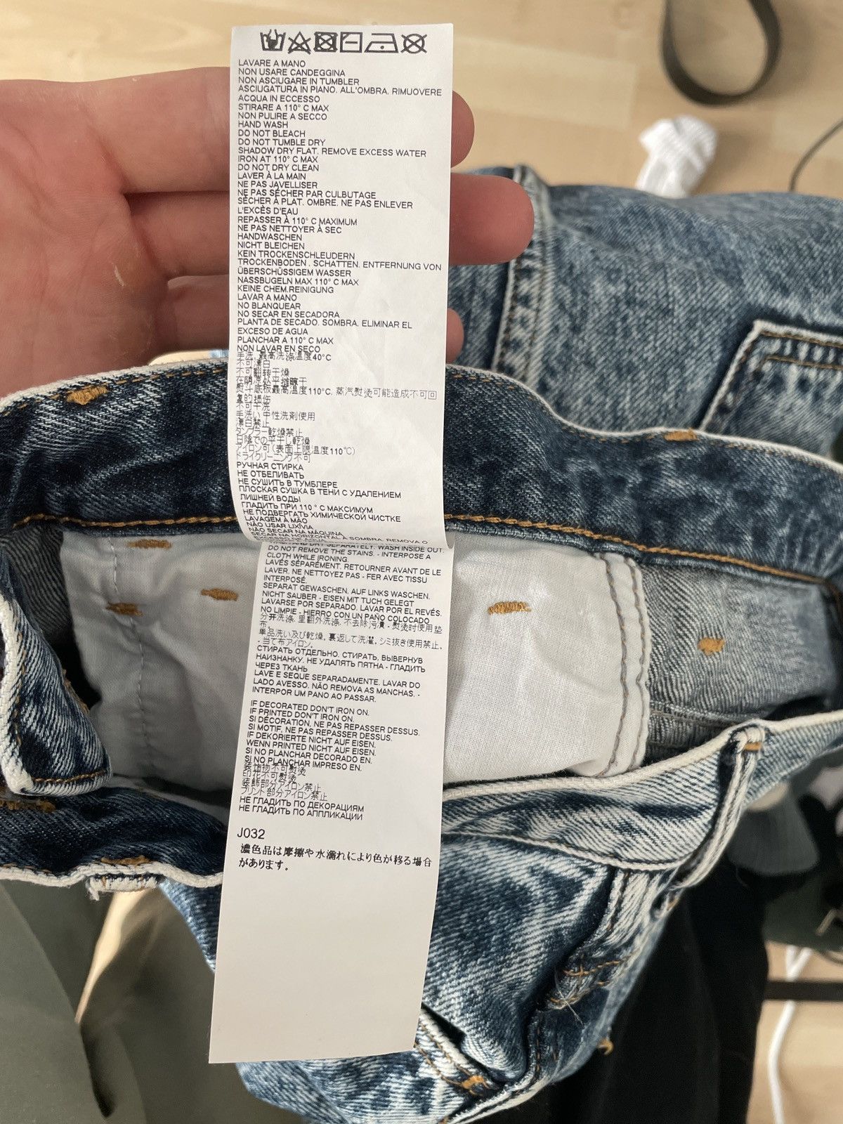 Maison Margiela maison margiela runway jeans 36/38 blank tag Size 26" / US 2 / IT 38 - 6 Thumbnail