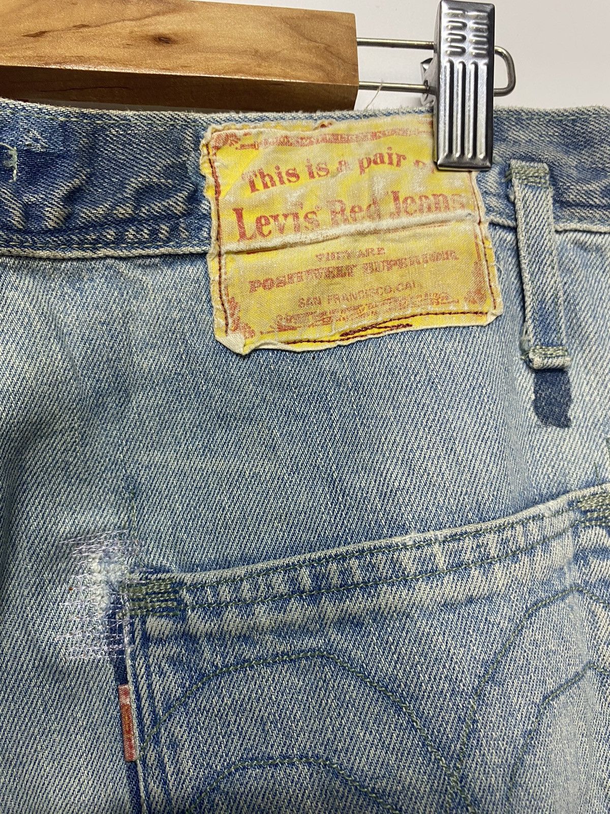 Levi's × Levi's Vintage Clothing Vintage Levi’s RED Denim Jeans Multi Pocket Pants Size US 32 / EU 48 - 11 Thumbnail