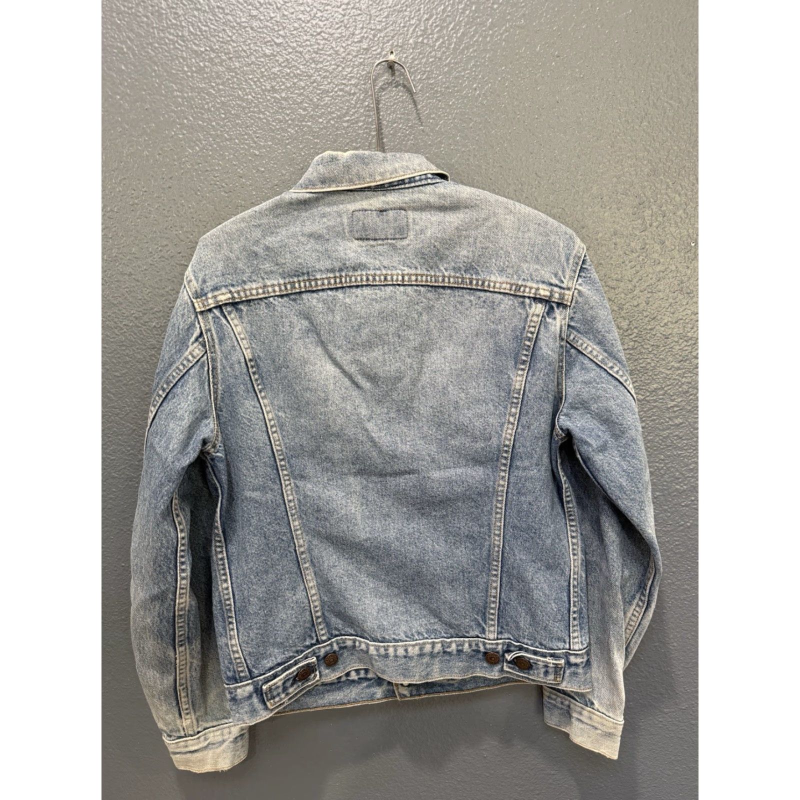 Levi's VINTAGE Levi's Jacket Denim Jean USA 70506 0216 38 Men Blue Cotton 80s/USA Made JeansIgnore Size US 38 / EU 54 - 4 Thumbnail