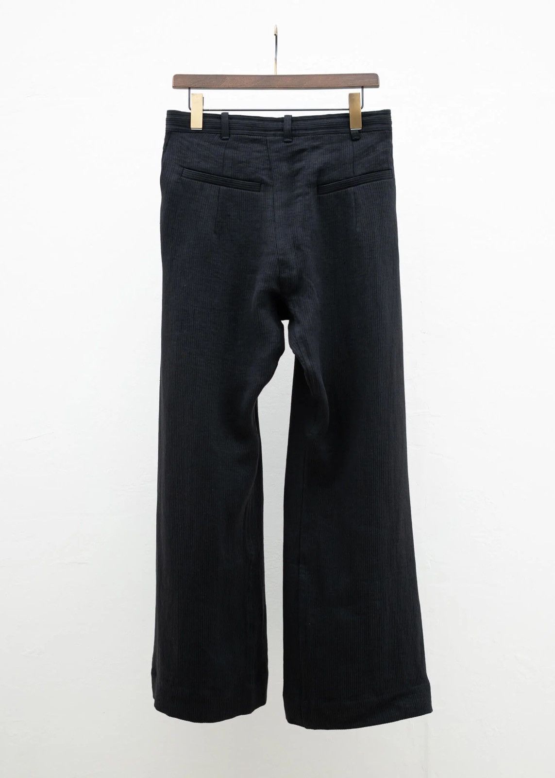 Jan Jan Van Essche Jan Jan Van Essche #76 Wide Pleated Corduroy Linen Trousers Size US 38 / EU 54 - 6 Thumbnail