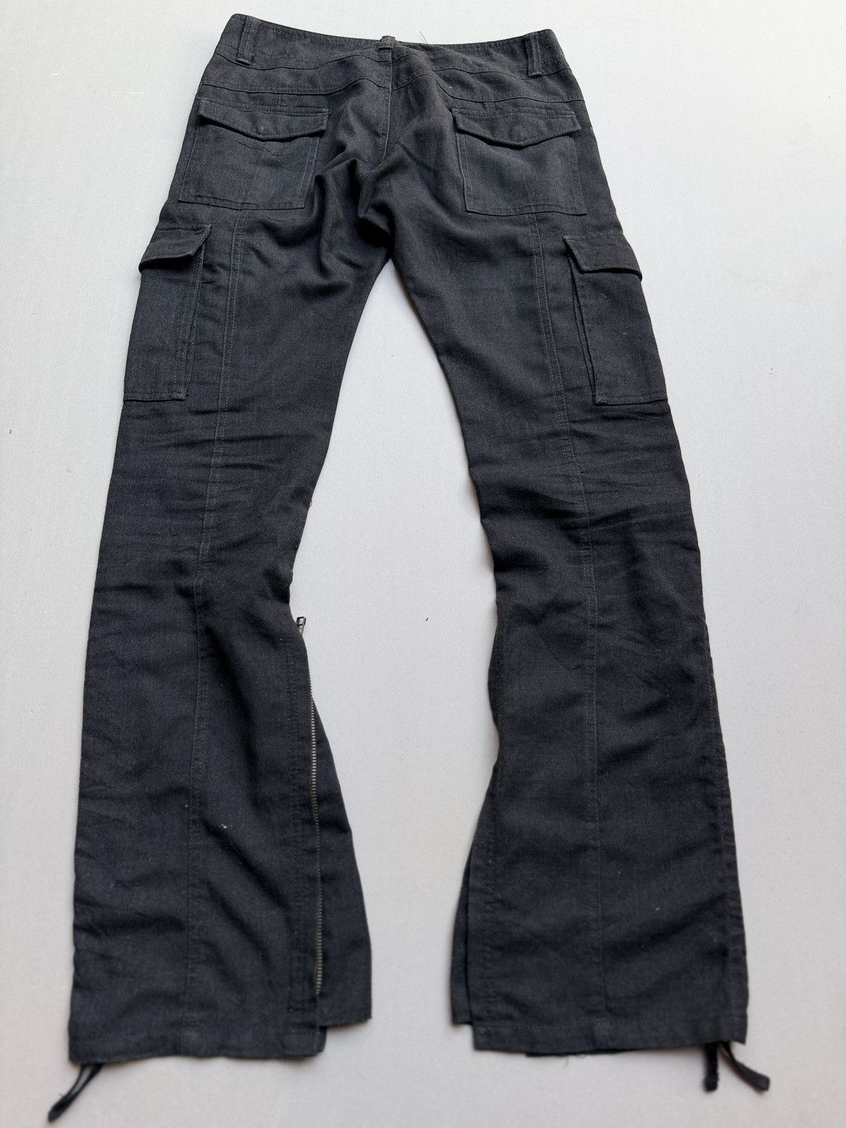 5351 POUR LES HOMMES lace up flare pants Size US 27 - 5 Thumbnail
