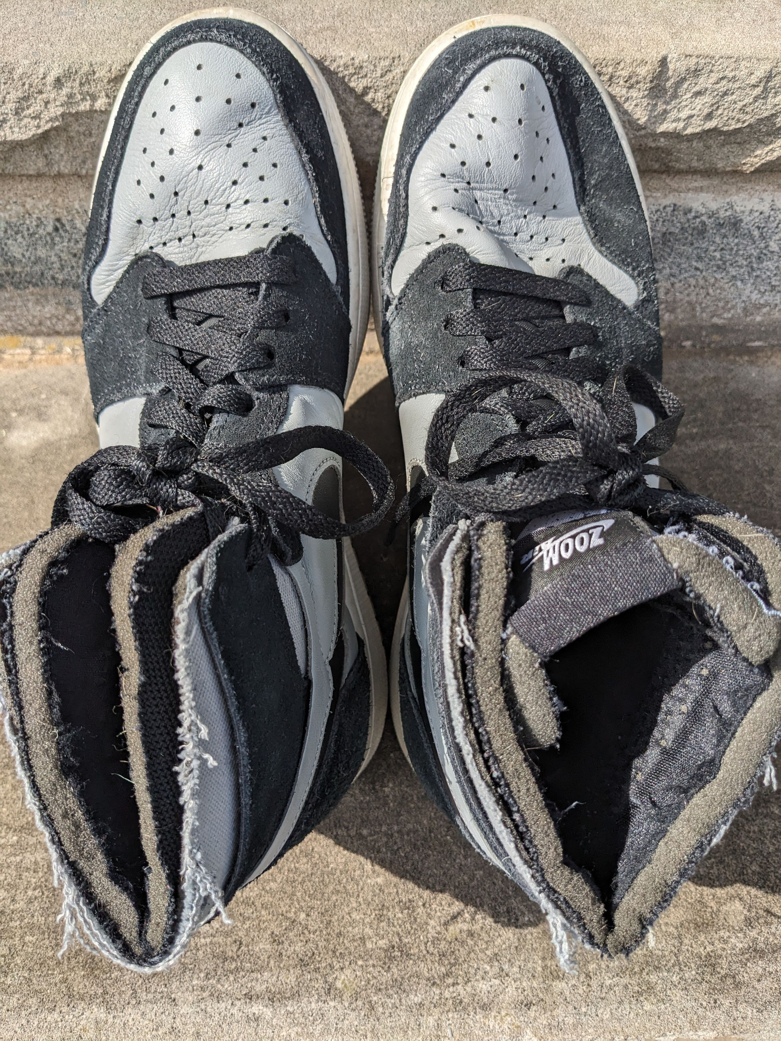 Jordan Brand × Nike Air Jordan 1 Zoom CMFT Black Light Smoke (CT0978-001) Size 9 Size US 9 / EU 42 - 3 Thumbnail