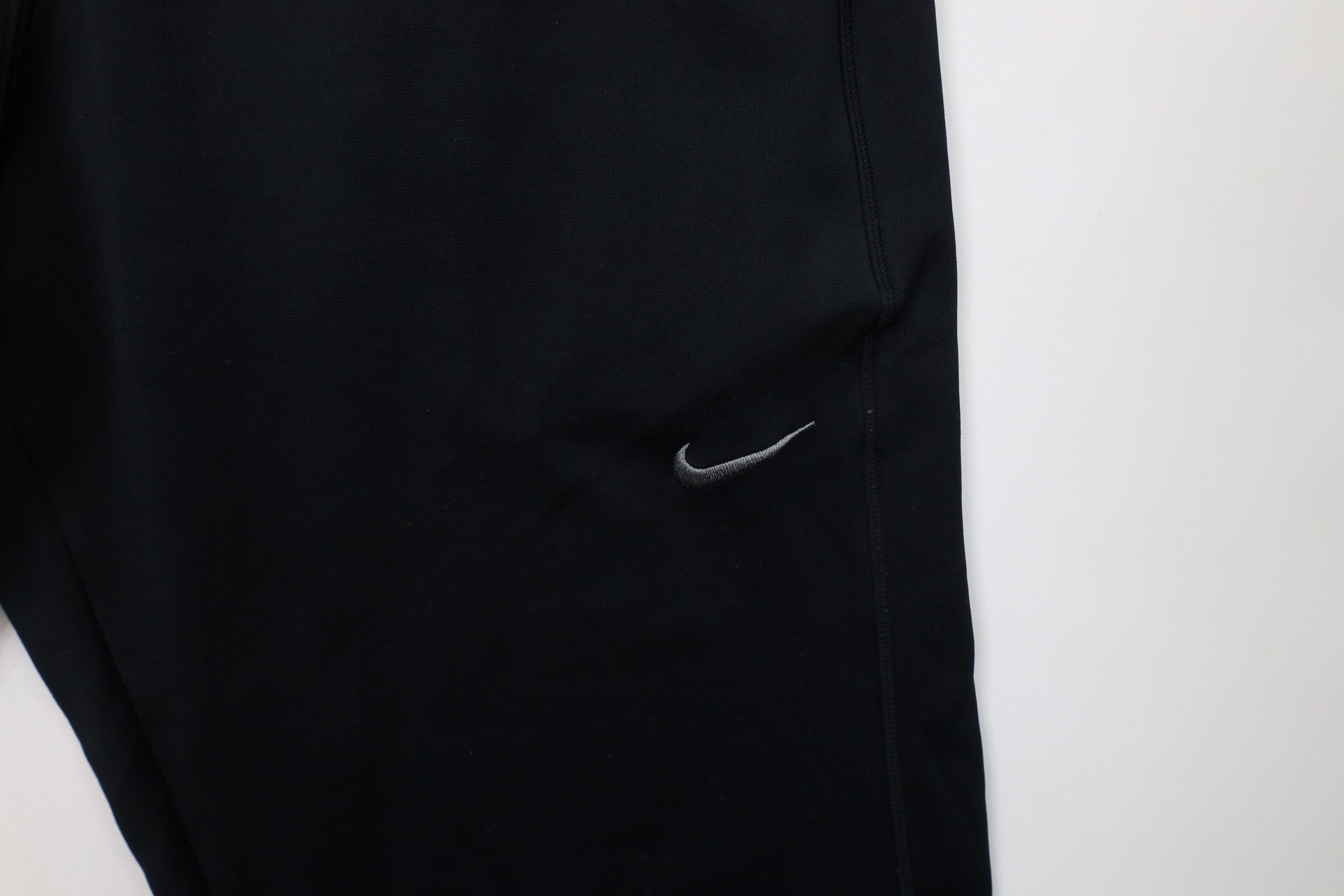 Nike × Vintage Vintage Nike Travis Scott Mini Swoosh Wide Leg Sweatpants Size US 34 / EU 50 - 6 Thumbnail