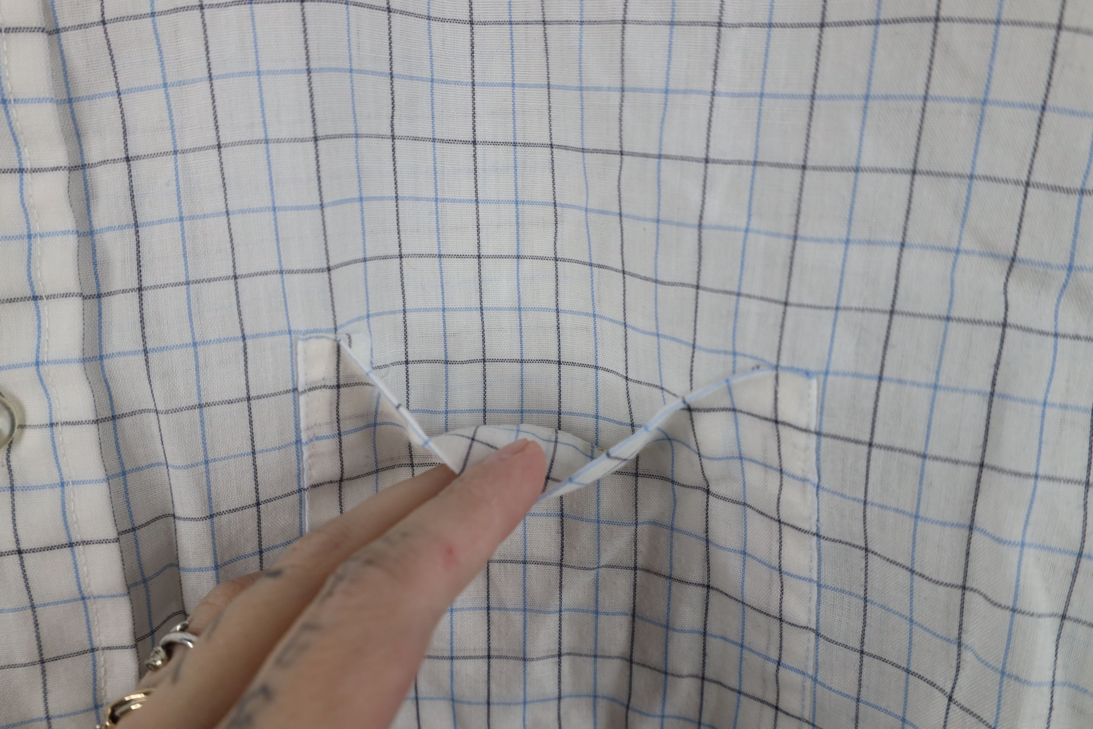 Vintage Vintage 60s 70s Streetwear Short Sleeve Collared Shirt Size US L / EU 52-54 / 3 - 4 Thumbnail