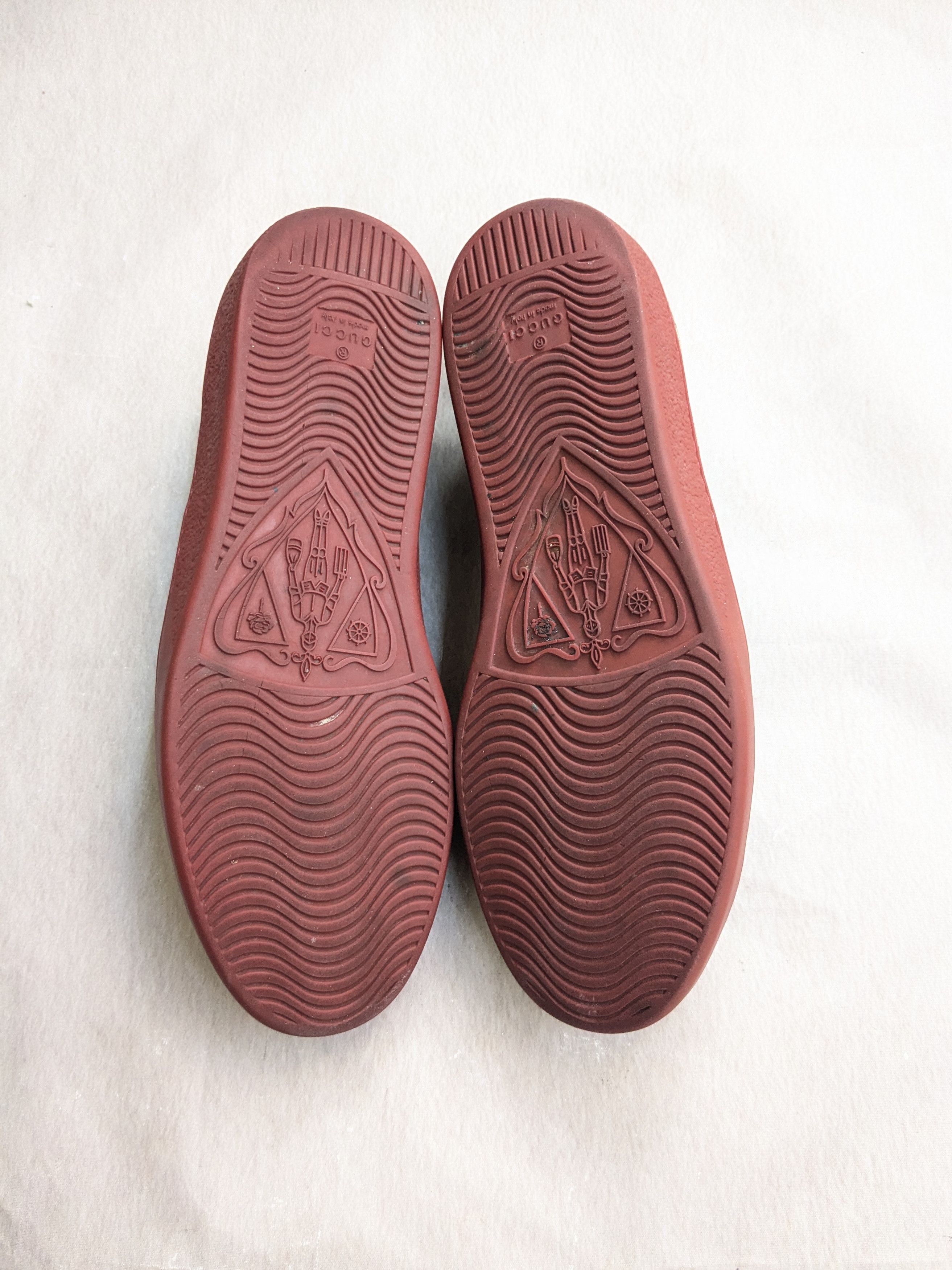 Gucci Gucci Ace Sneakers 10 Canvas Monogram Supreme Low Tops Size US 10 / EU 43 - 15 Thumbnail