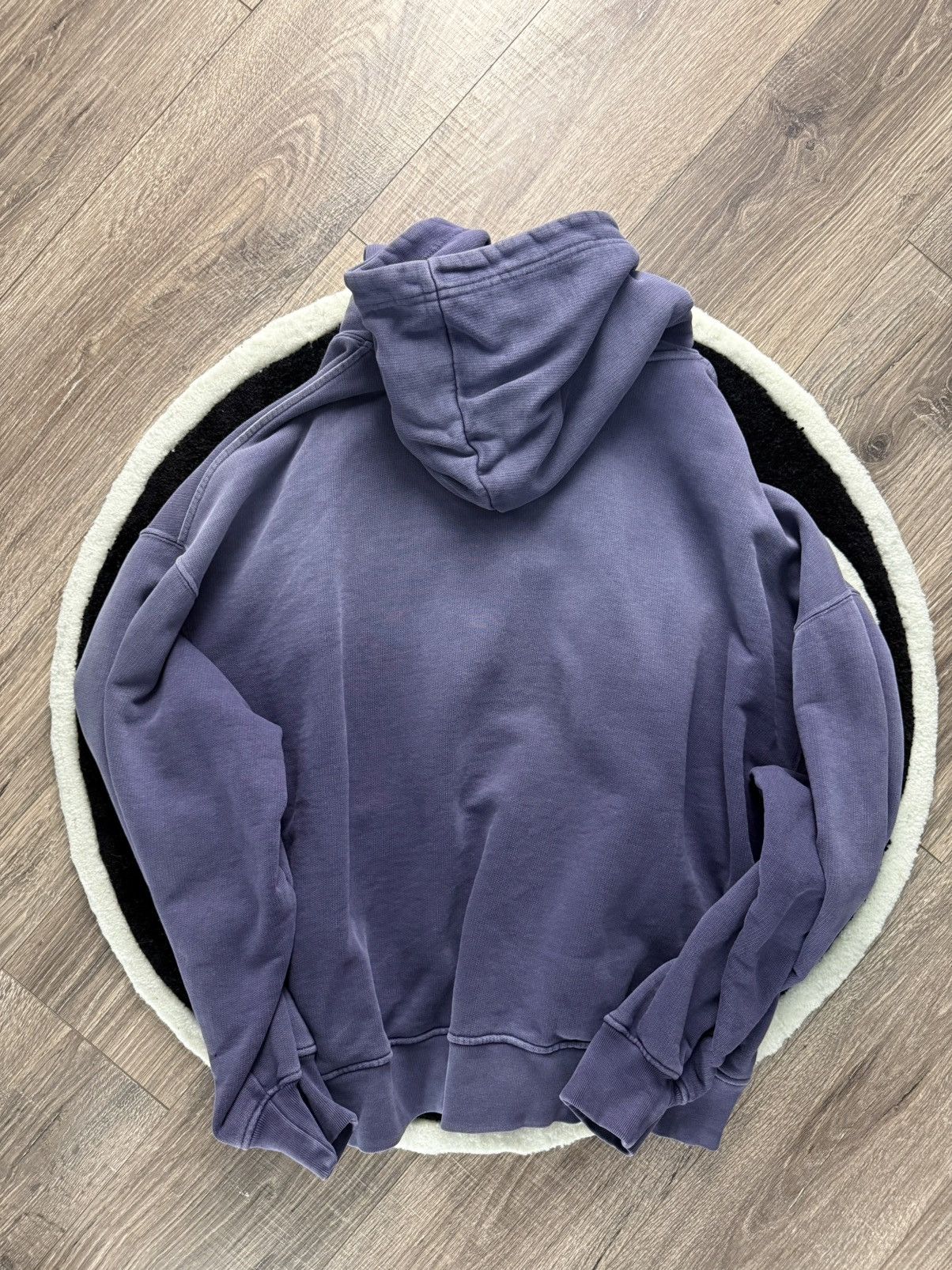 Velour Velour Garments 600GSM Sunfaded Purple Hoodie Size US L / EU 52-54 / 3 - 2 Thumbnail