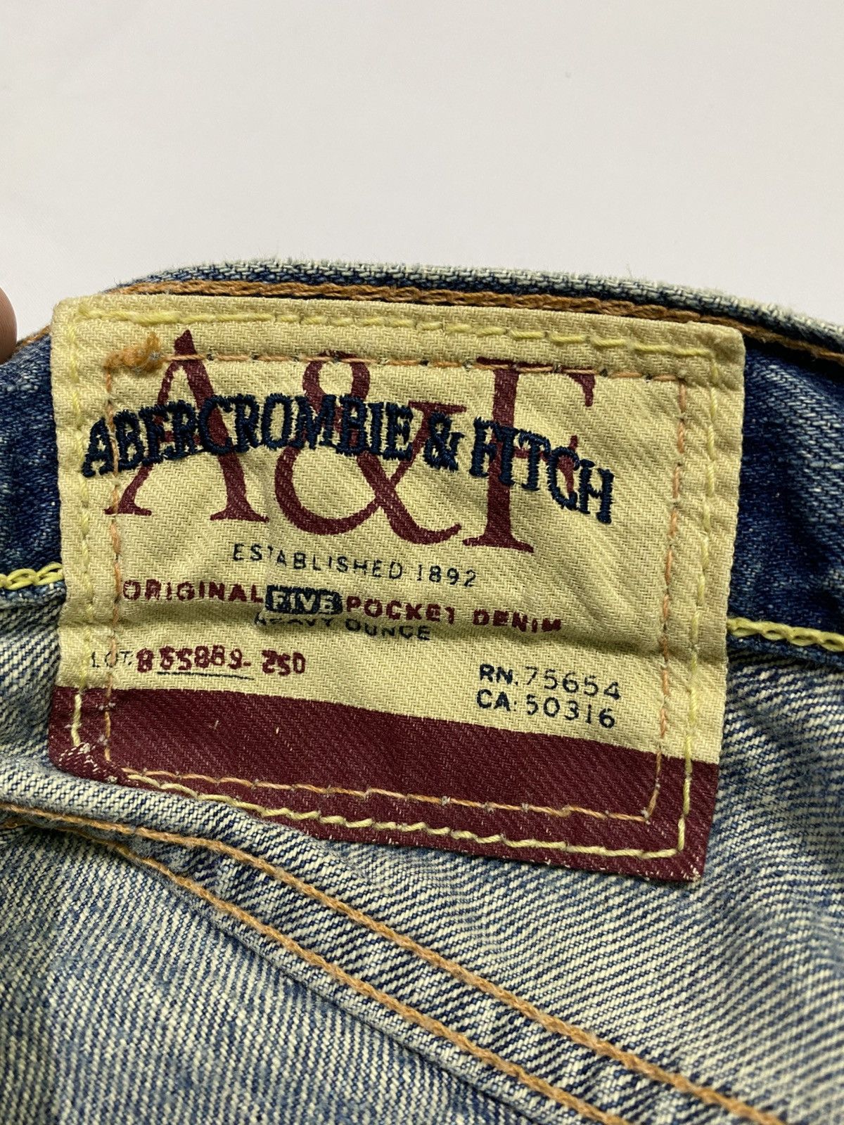 Abercrombie & Fitch Japanese brand x tornado mart style flare jeans Size US 34 / EU 50 - 15 Thumbnail