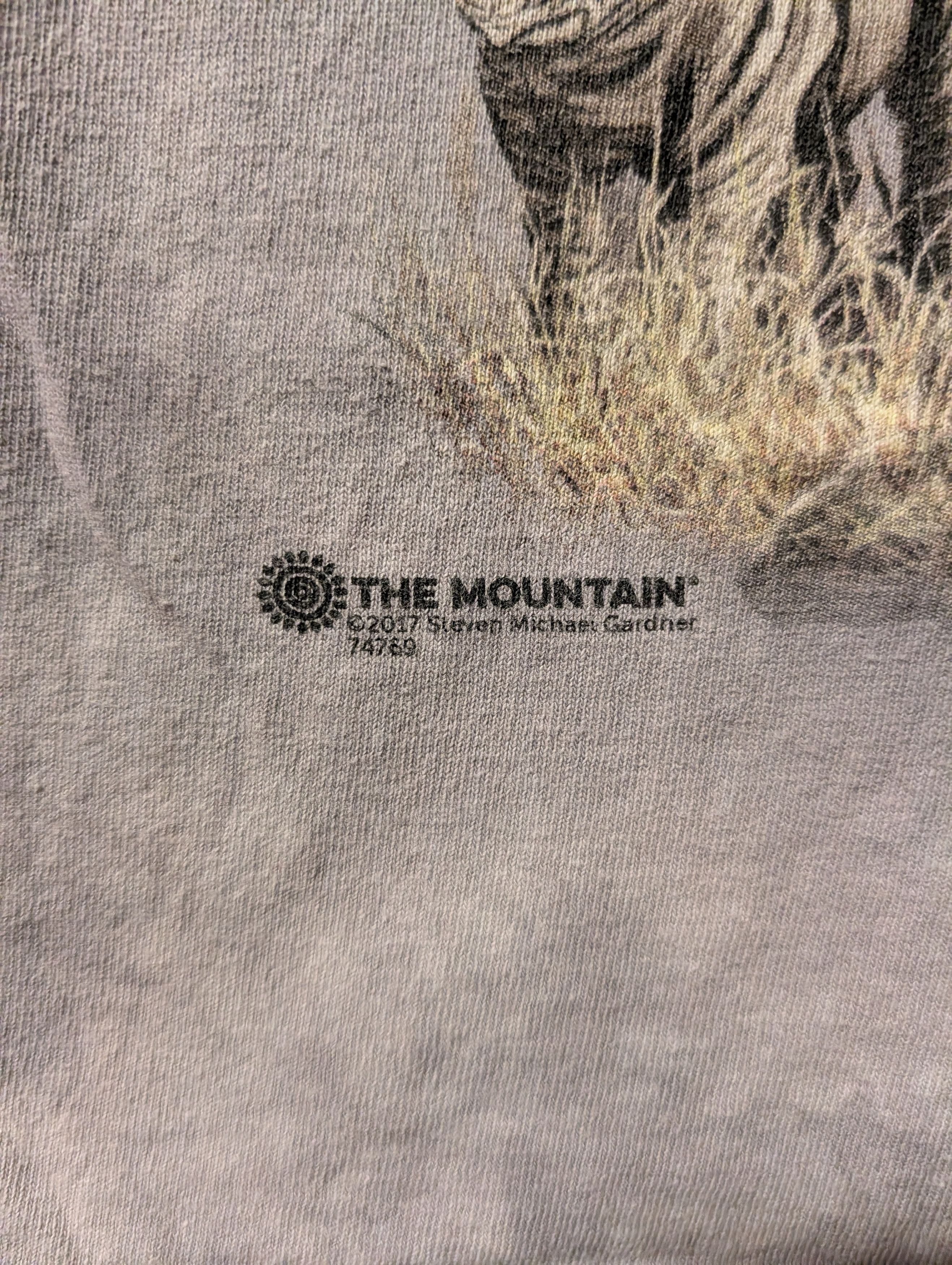 The Mountain Vintage The Mountain Rhino T Shirt Tagged XL Youth Large Size US L / EU 52-54 / 3 - 2 Thumbnail