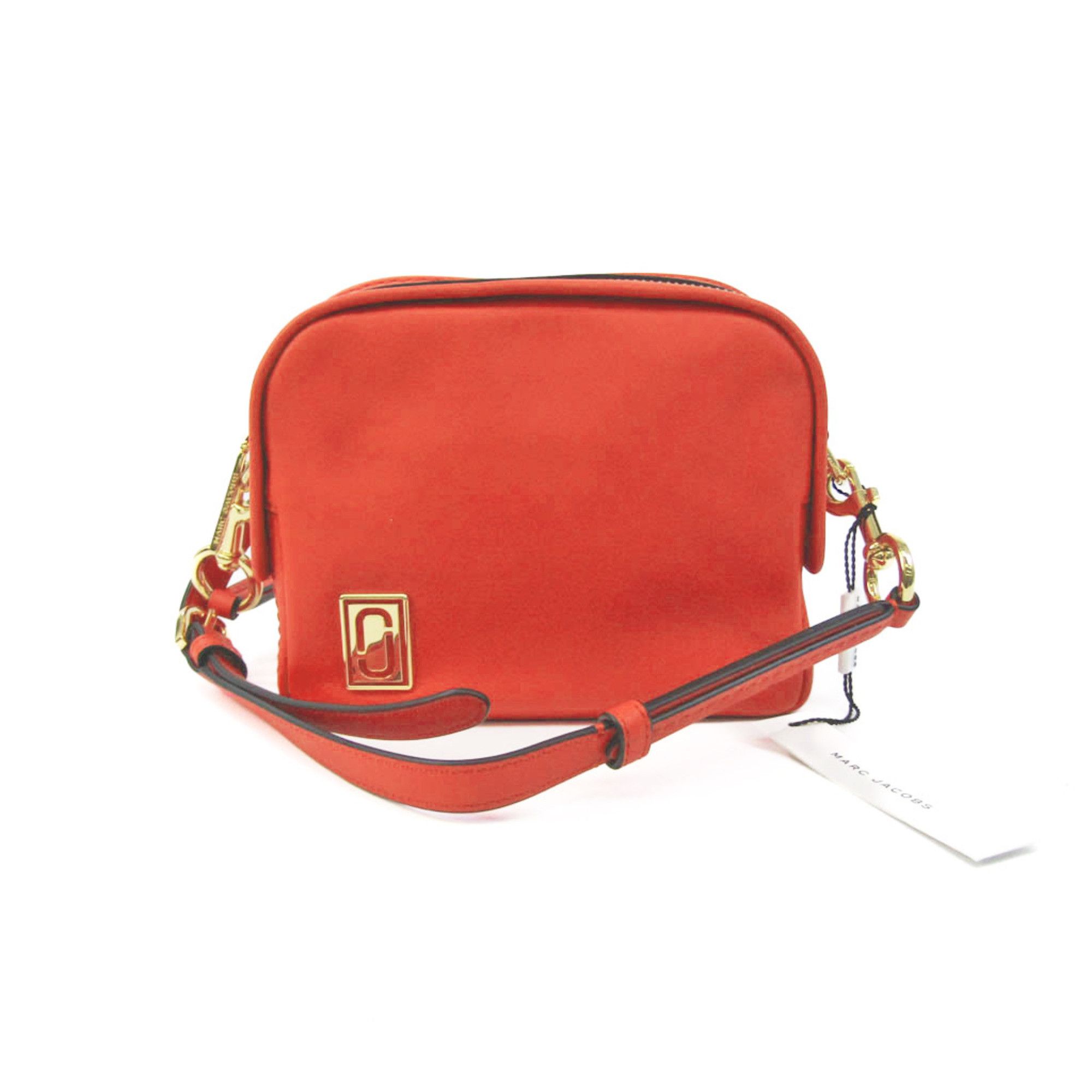 Marc Jacobs The Mini Squeeze Red Leather Shoulder Bag (Pre-Owned) Size ONE SIZE - 1 Thumbnail