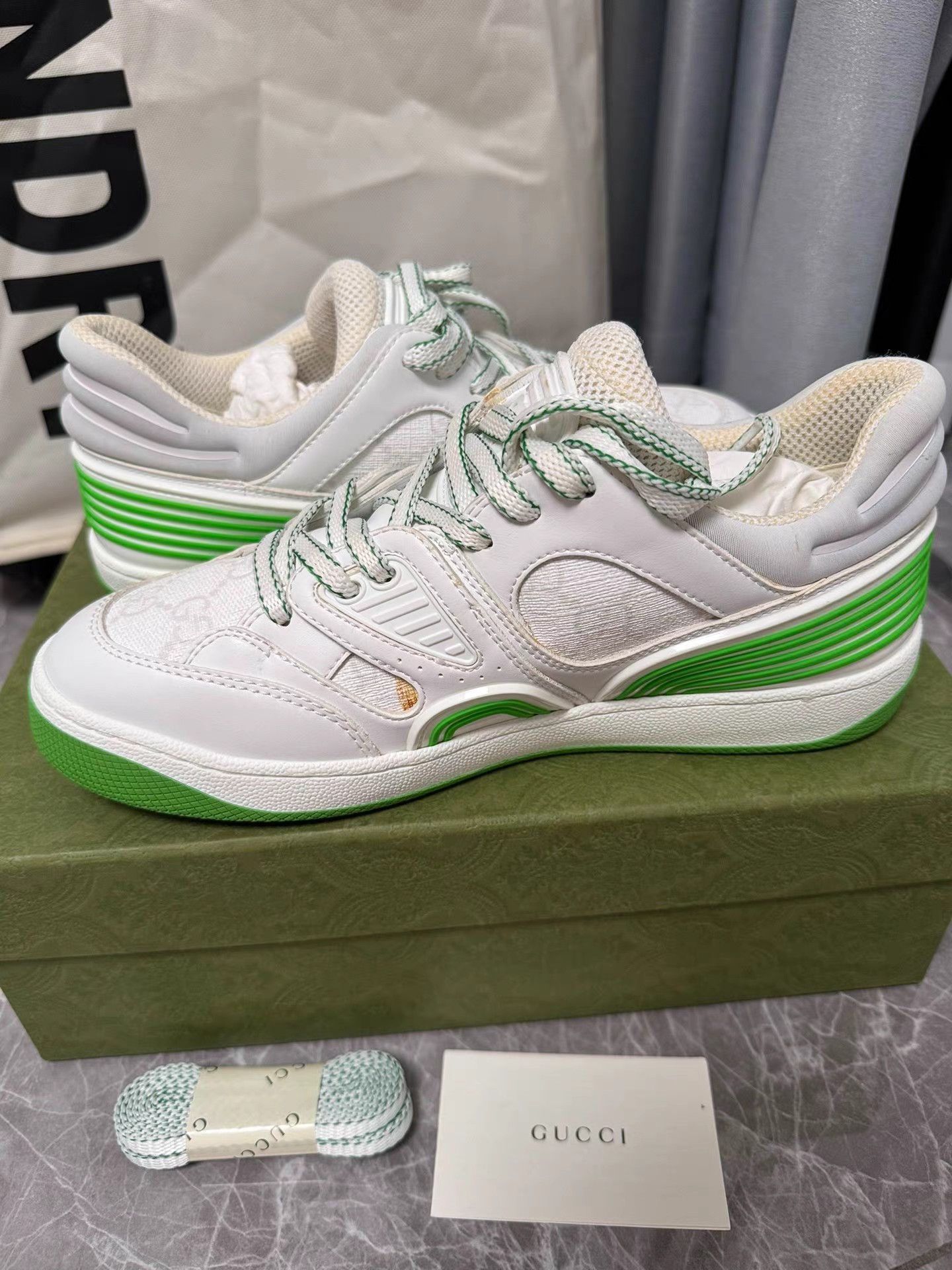 Gucci Gucci Basket Sneakers K6 Size US 6.5 / IT 36.5 - 9 Thumbnail
