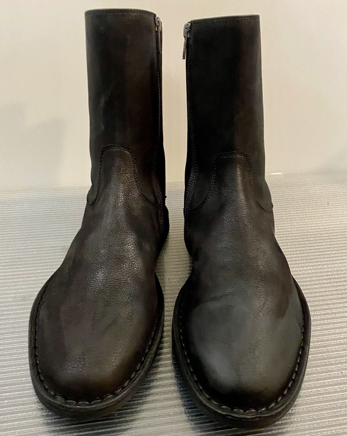 Ann Demeulemeester Ann Demeulemeester 🇮🇹 black brushed suede boots 11 NEW Size US 11 / EU 44 - 5 Thumbnail