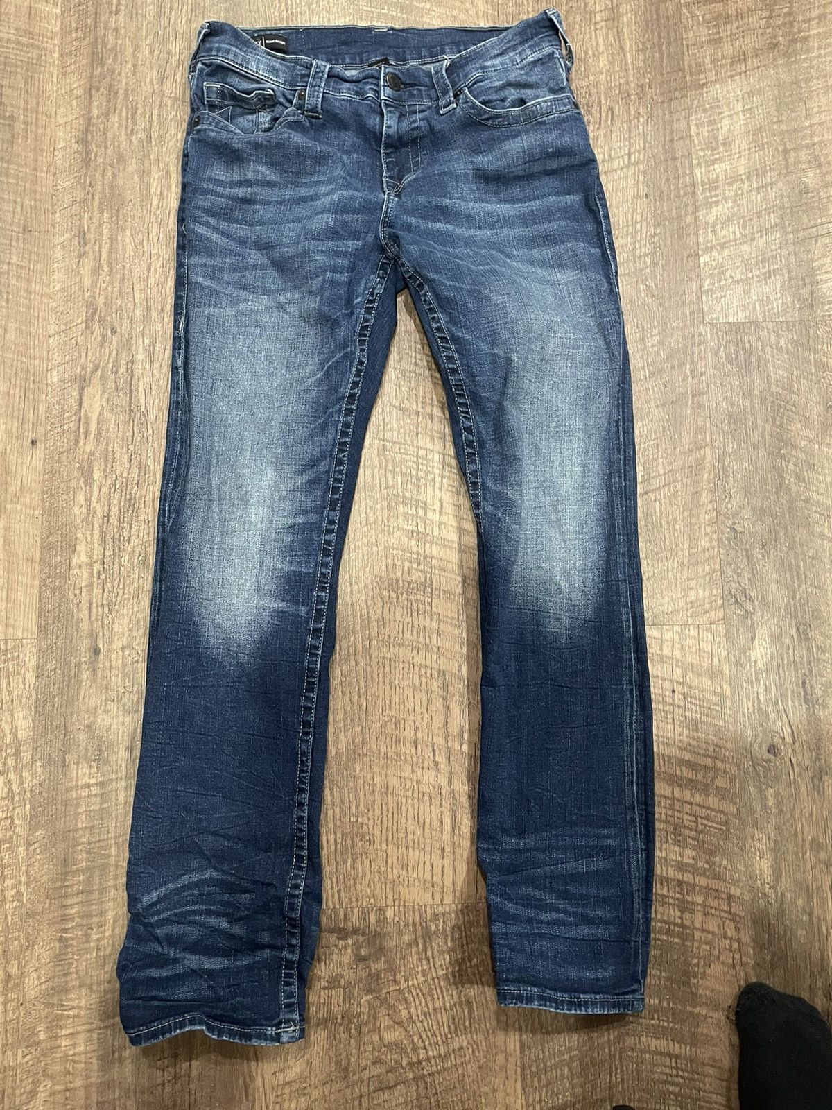 True Religion True Religion Jeans Size 32x34. Ricky Relaxed Straight Fit Size US 34 / EU 50 - 4 Thumbnail