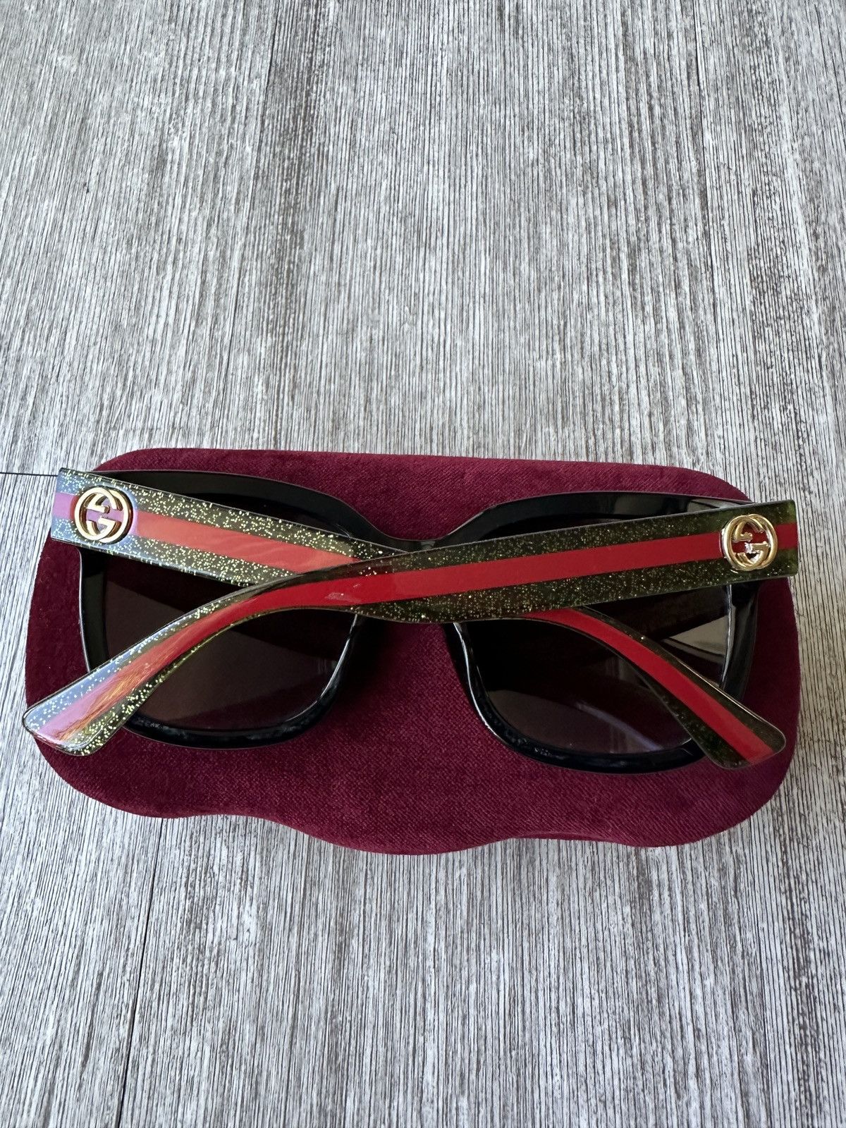 Gucci Gucci Sunglasses Glitter Size ONE SIZE - 13 Thumbnail