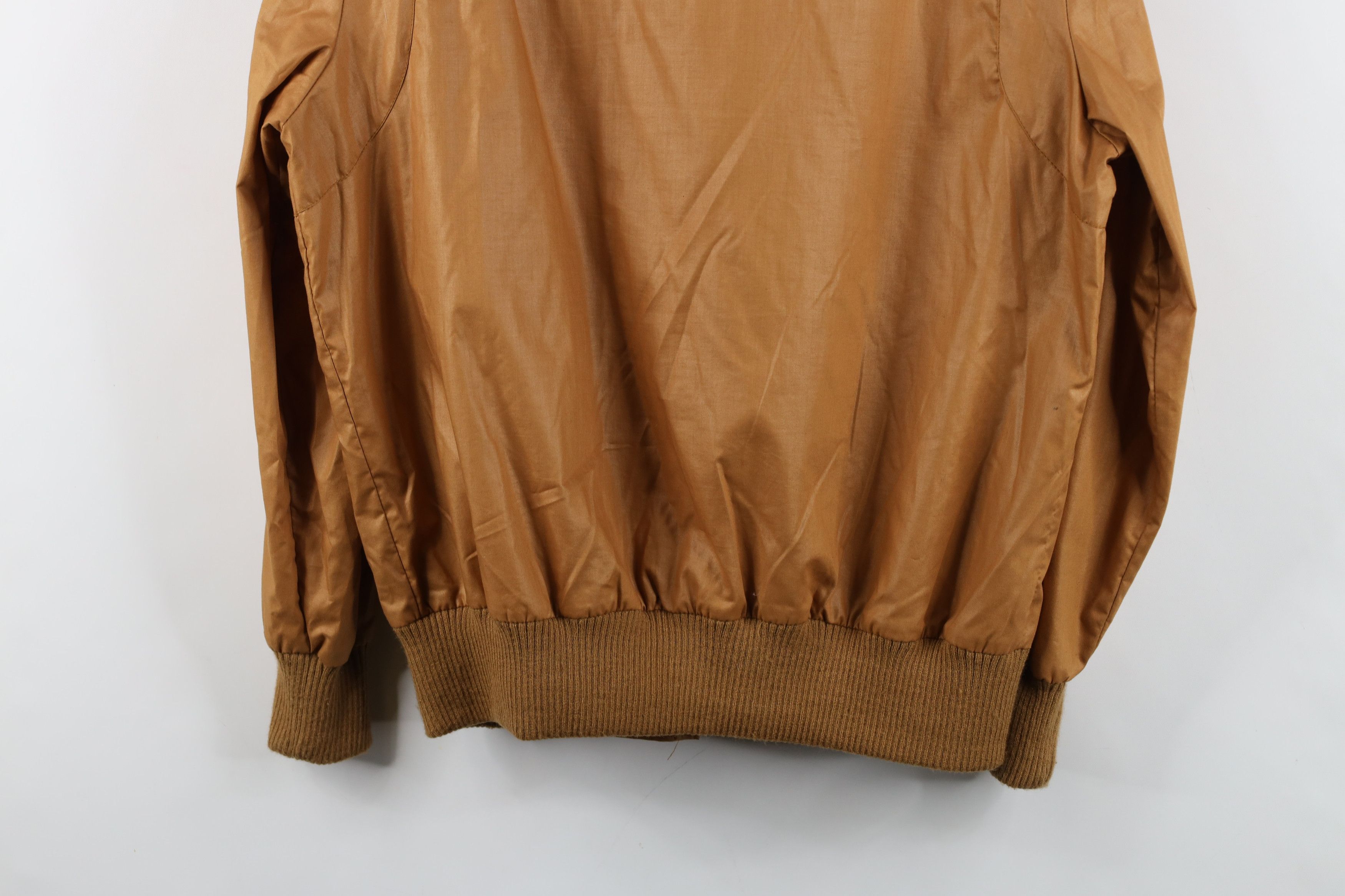 Vintage Vintage 70s Streetwear Cafe Racer Bomber Jacket Brown Size US L / EU 52-54 / 3 - 14 Thumbnail