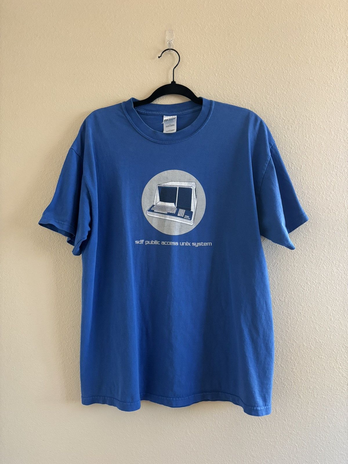 Vintage Vintage Tech late 90s SDF Public Access Tee Size US L / EU 52-54 / 3 - 1 Thumbnail