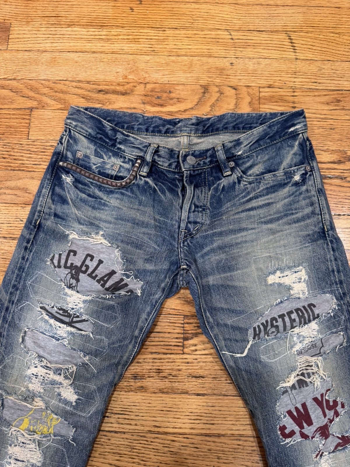 Hysteric Glamour hysteric glamour CPR selvedge jeans Size US 32 / EU 48 - 2 Thumbnail