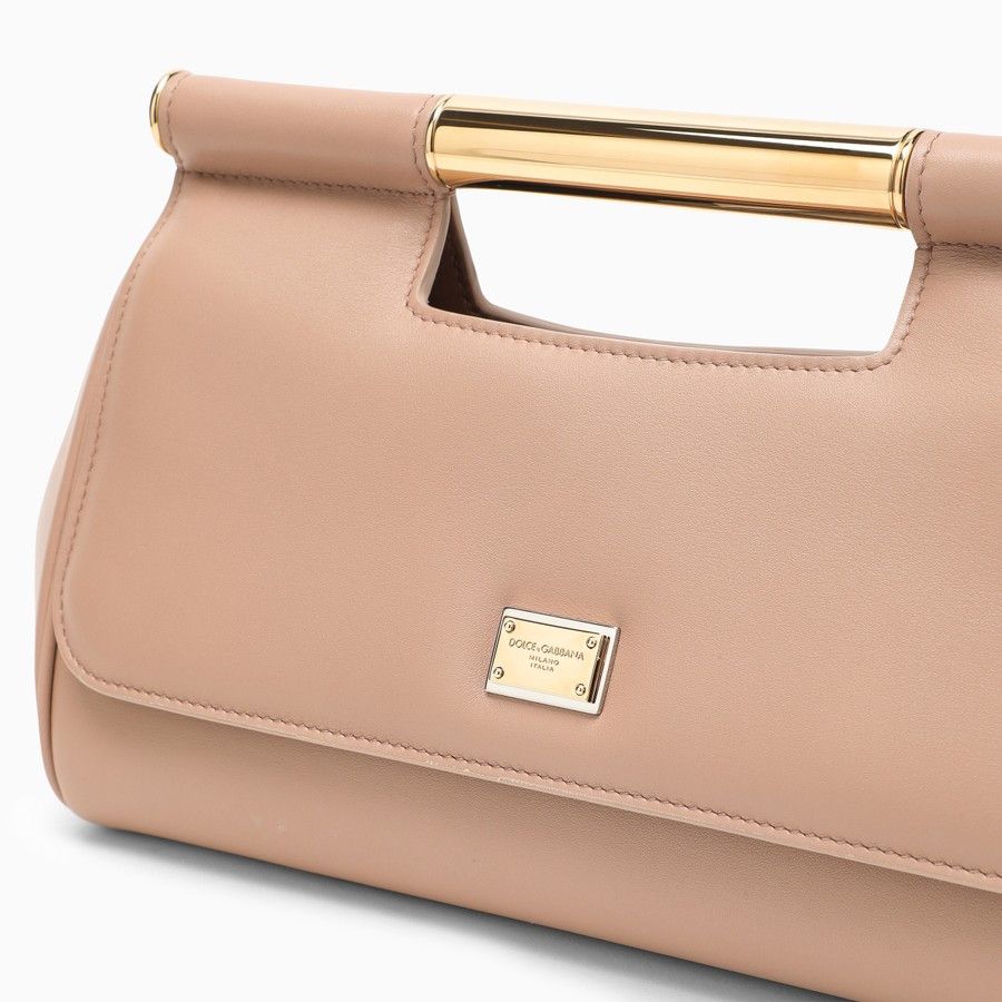 Dolce & Gabbana o1d2blof0824 Size : OS / Medium Handbag in Beige Size ONE SIZE - 5 Thumbnail