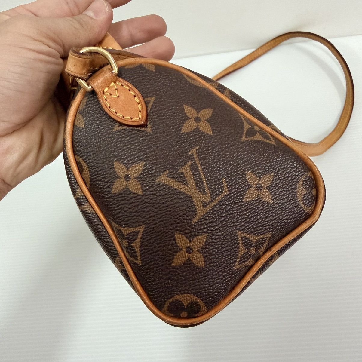 Louis Vuitton Louis Vuitton Monogram Mini Speedy Bag Size ONE SIZE - 8 Thumbnail