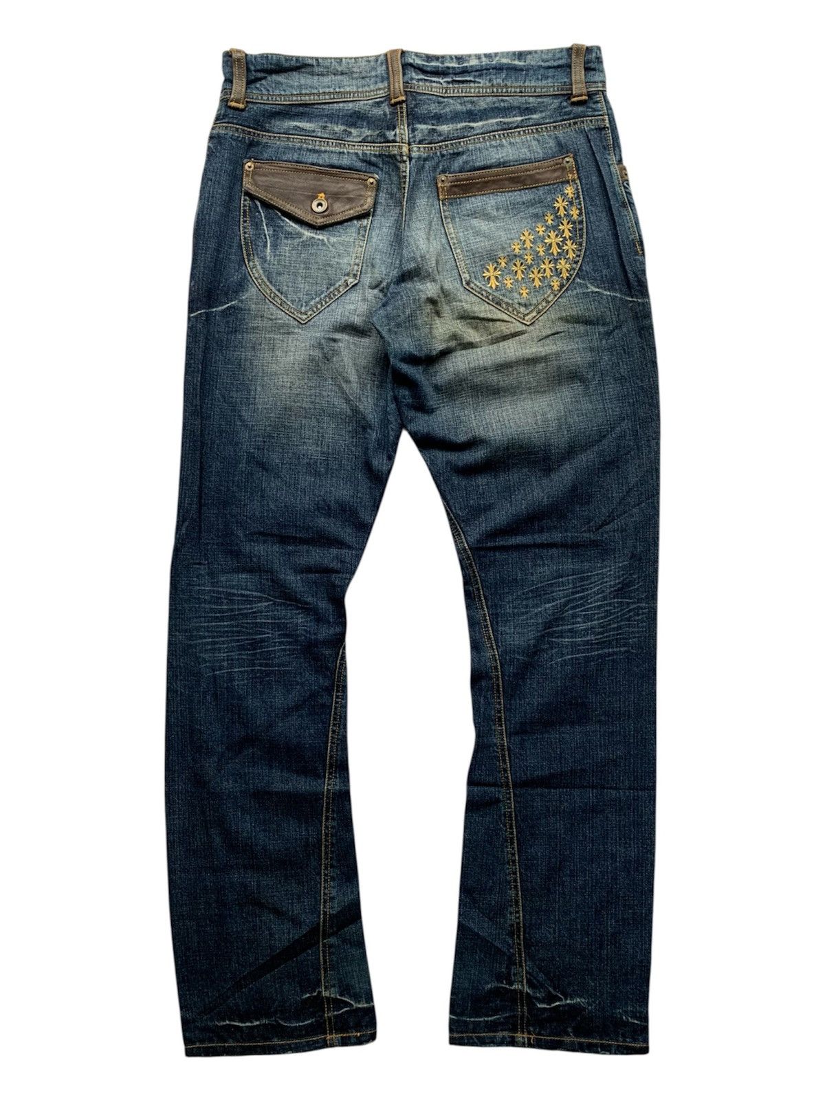 Michel Klein Asymmetric zipper with cowhide leather and embroidery Size US 32 / EU 48 - 9 Thumbnail