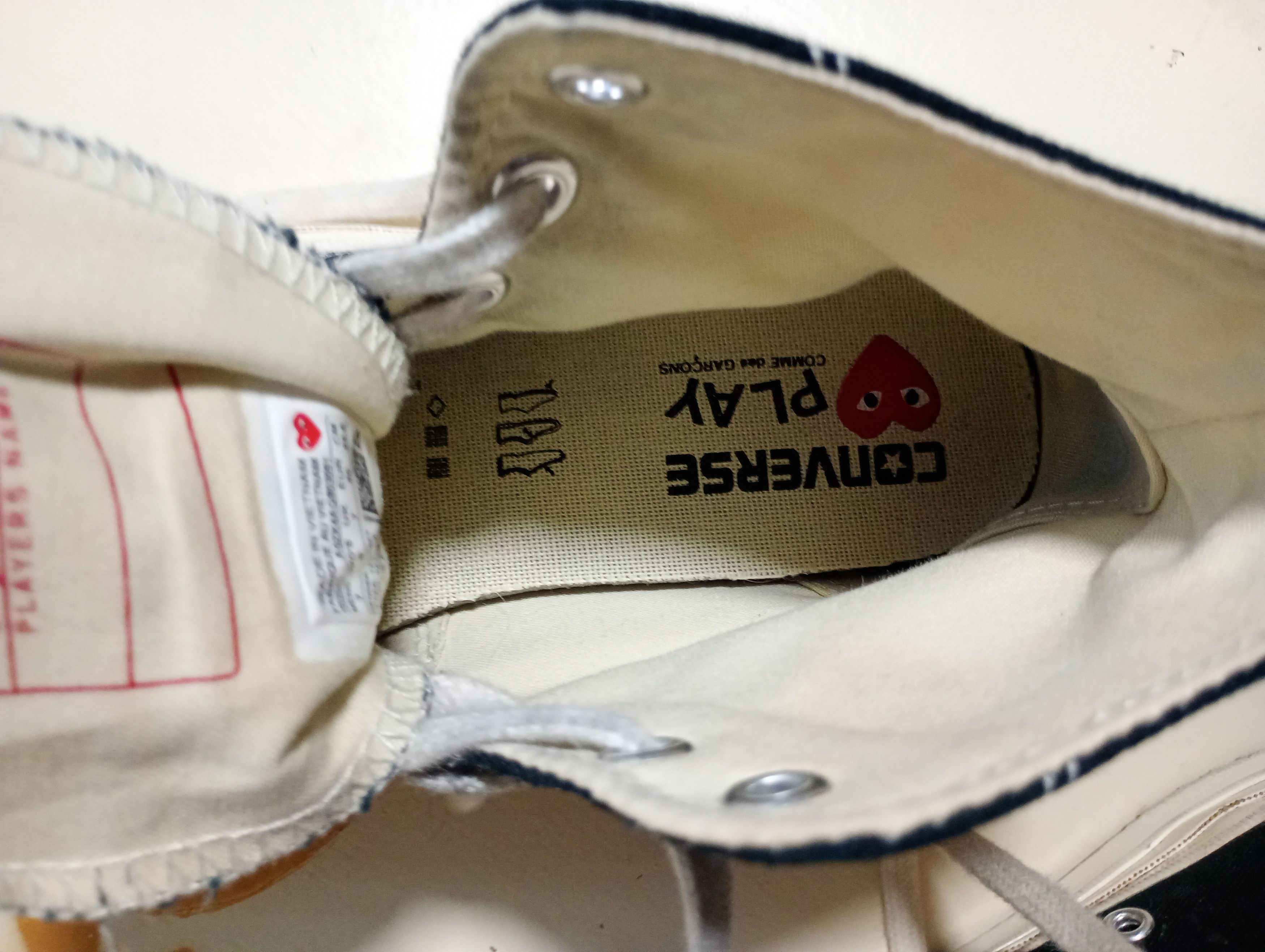 Comme des Garcons PLAY × Converse Converse x Comme Des Garcons Play Unisex Trainers Size US 7 / EU 40 - 19 Thumbnail