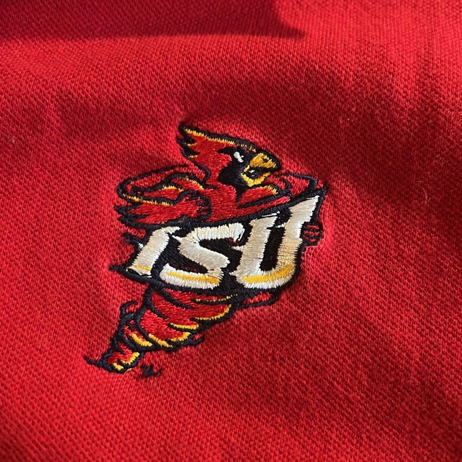 Antigua VNTG ANTIGUA IOWA STATE UNIVERSITY 80s embroidered shirt L Size L / US 10 / IT 46 - 3 Thumbnail
