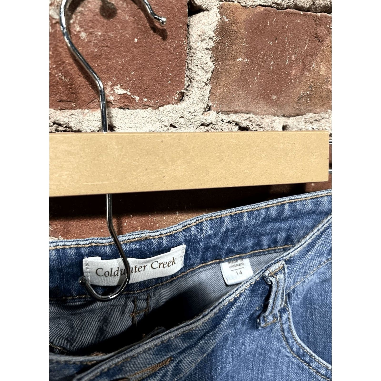 Coldwater Creek VINTAGE Coldwater Creek Jeans Women Denim Straight Size 14 Blue 30" Size 36" / US 14 / IT 50 - 3 Thumbnail