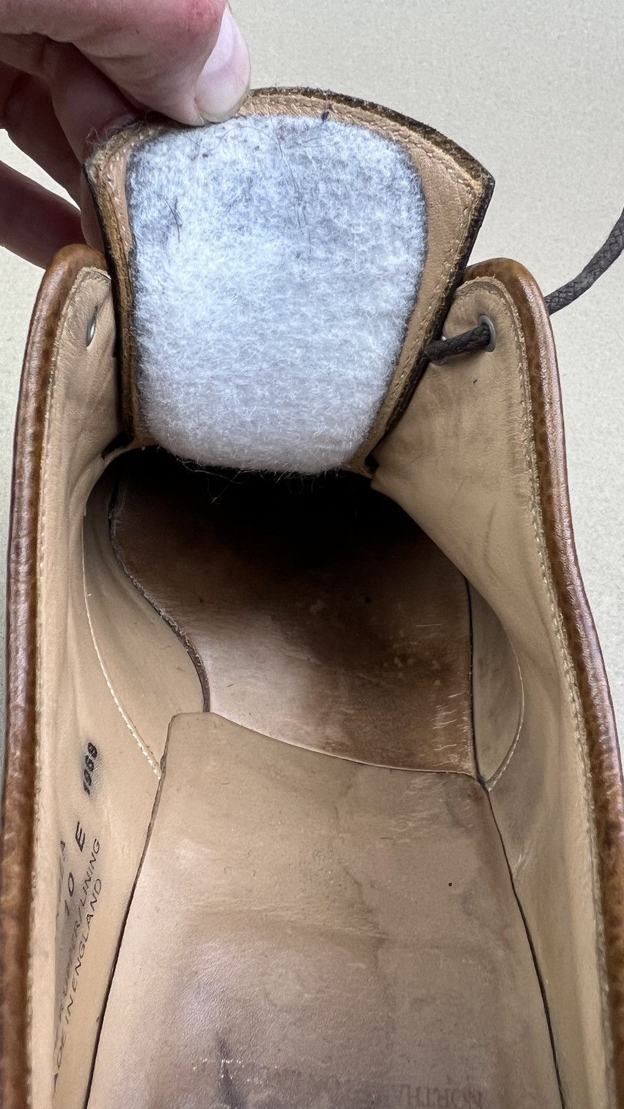 Crockett & Jones CROCKETT & JONES Swansea Derby Brogues Leather Shoes Brown Size US 11 / EU 44 - 18 Thumbnail