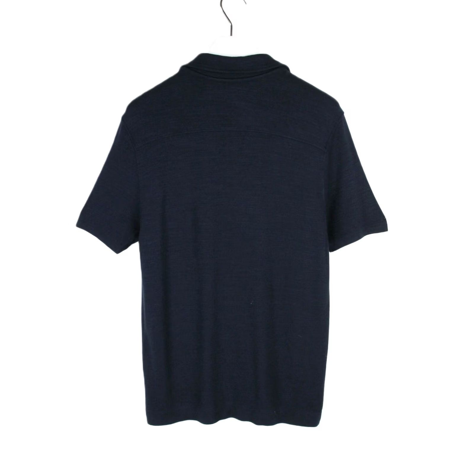 J.Lindeberg J.Lindeberg Faust Jersey Resort Shirt Men's LARGE Short Sleeve Thick Pocket Blue Button-Up Shirt Mens Size US L / EU 52-54 / 3 - 2 Thumbnail