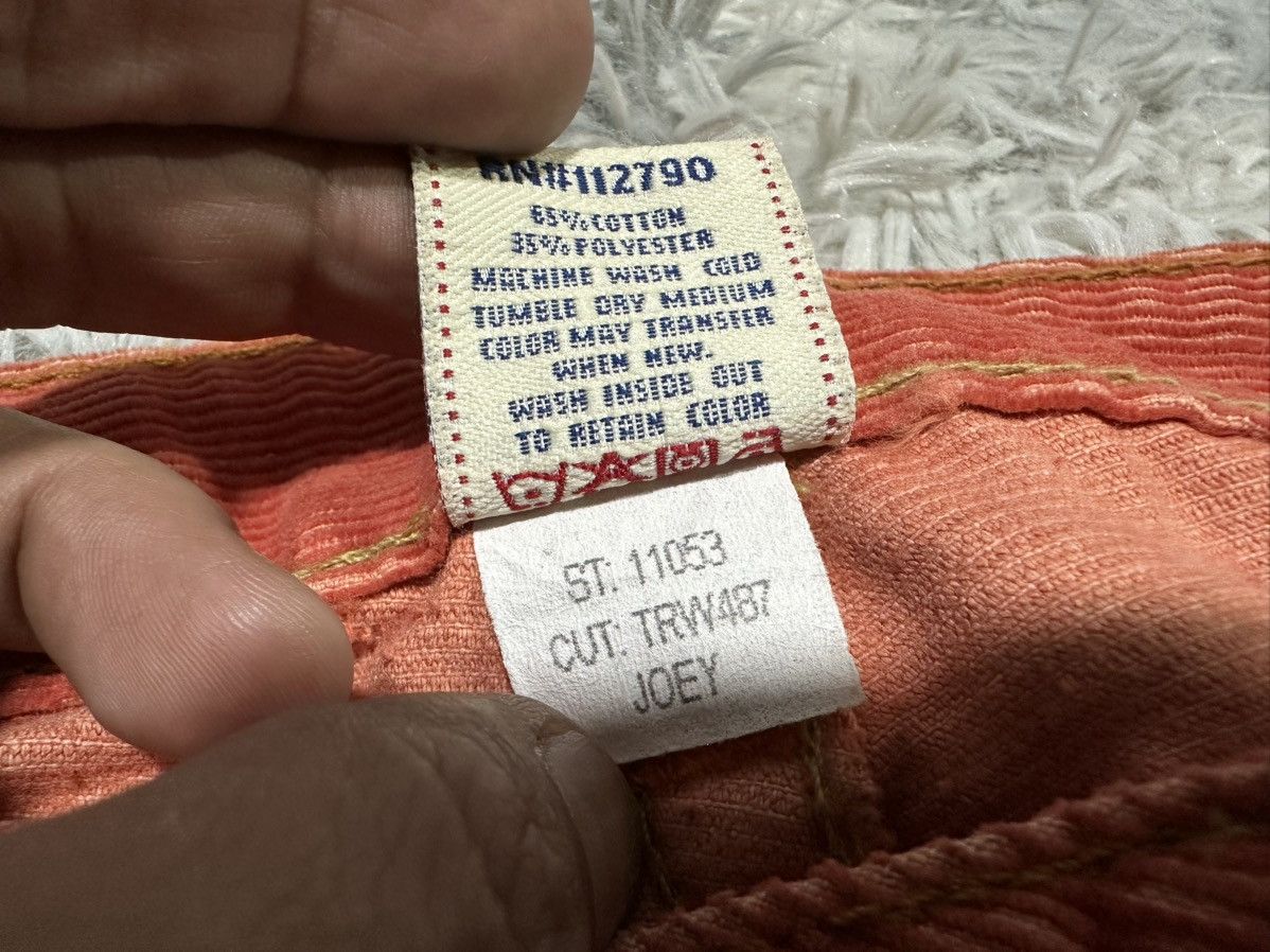 True Religion 🔥Sick Y2K True Religion Corduroy Flared Denim Size US 28 / EU 44 - 12 Thumbnail